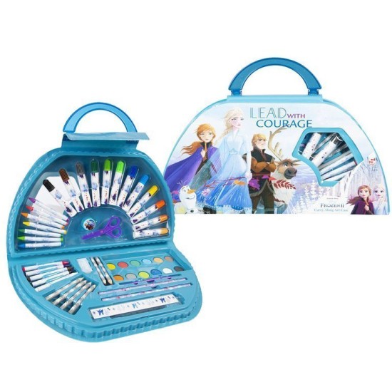 Zīmēšanas komplekts Frozen, 50 gab.